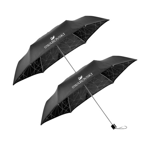 [코웨이사은품] 스와로브스키 화이트컬렉션 3단 우산 1+1세트 3종 中 택1(화이트 5388191-1 / 블랙 5388202-1)
